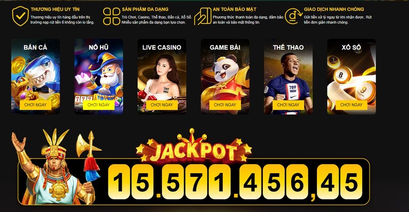 Đa dạng trò chơi cá cược tại 789WIN Đa dạng trò chơi cá cược tại 789WIN